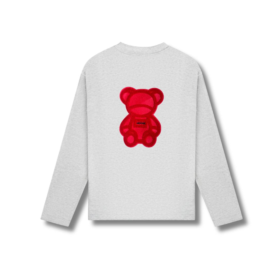 TEDDY LONGSLEEVE  - GREY
